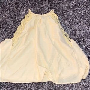 yellow kendall and kylie tank